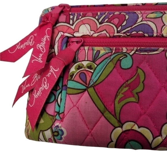 Vera Bradley Paisley Floral Strap Wallet - Picture 3 of 9